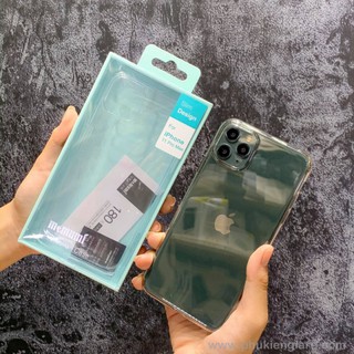 Ốp lưng trong suốt Memumi Clear cho IPhone 12, 12 Pro, 12 Pro Max, 11, 11 Pro, 11 Pro Max mỏng nhẹ trong cứng