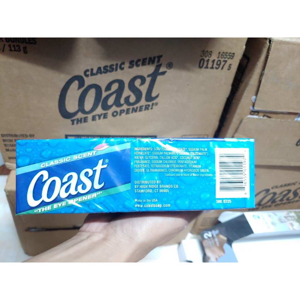 BILL USA - XÀ BÔNG CỤC COAST HÀNG MỸ 113g