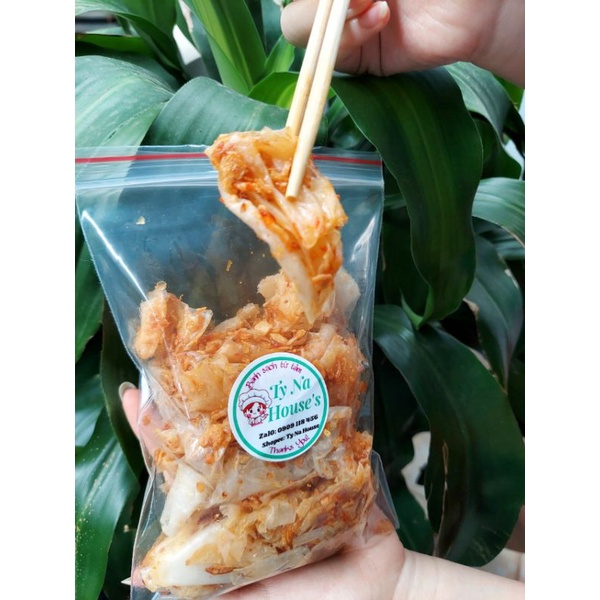 Combo 5 bịch Bánh Rìa Phơi Sương Kèm Sate+ Muối Nhuyễn+ Hành Phi -Bánh Tráng Tây Ninh Chính Gốc Không Qua Trung Gian