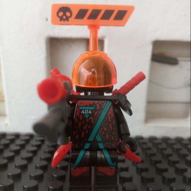 Red Visor Minifigure Ninja Go Season 12