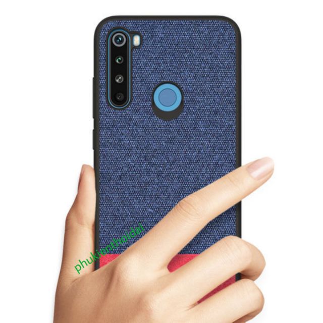 Ốp lưng Redmi Note 8 Vải Da thời trang cao cấp chất đẹp