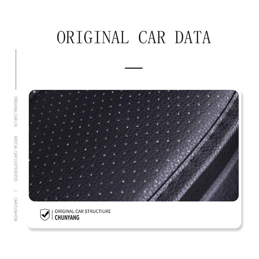 MAYSHOW Đệm Da Lót Ghế Ngồi Xe Hơi Êm Ái Thoải Mái