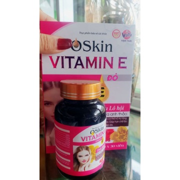 Viên Uống Oskin Vitamin E đỏ
