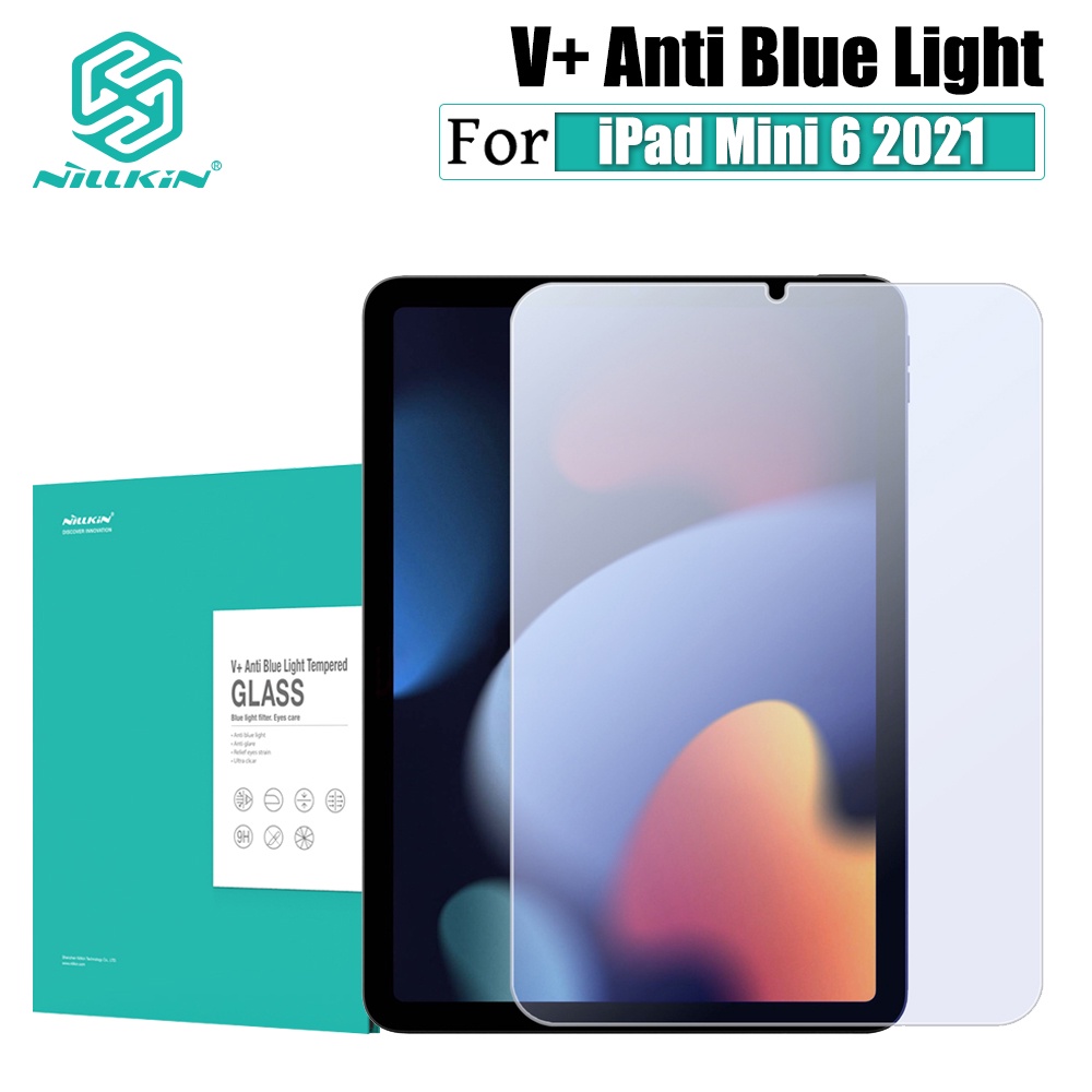 Kính cường lực Nillkin V+ chống ánh sáng xanh bảo vệ mắt 0.33mm 9H cho Apple iPad Mini 6 2021