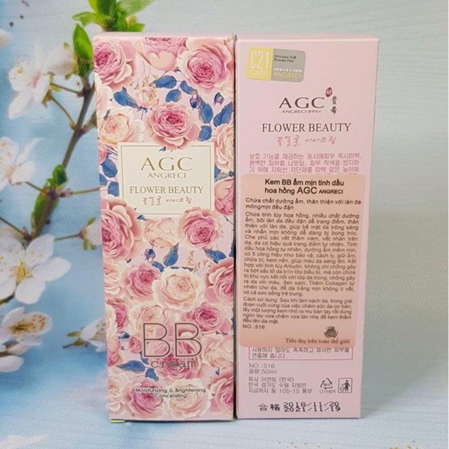 Kem nền BB AGC tinh dầu hoa hồng | BigBuy360 - bigbuy360.vn