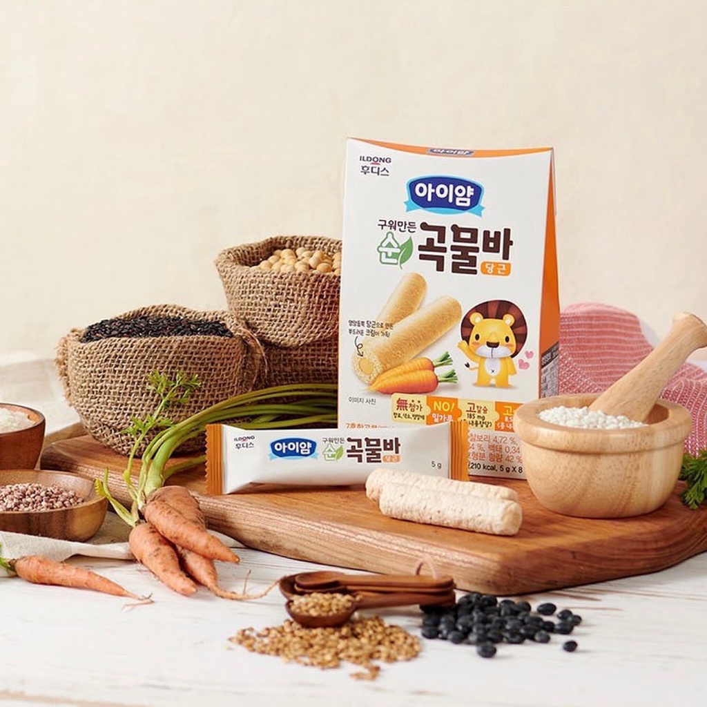 Bánh ống diêm mạch ILDONG cho bé date t8/2024