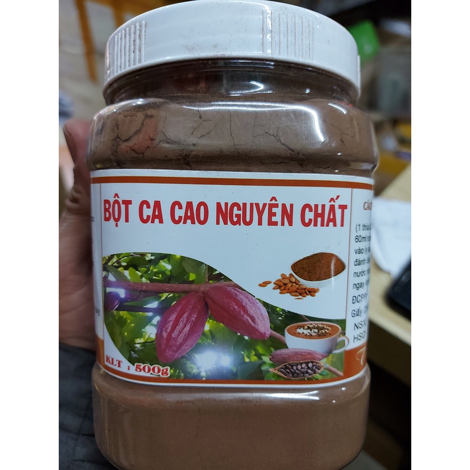 BỘT CACAO ĐĂK LẮK NGUYÊN CHẤT 500g