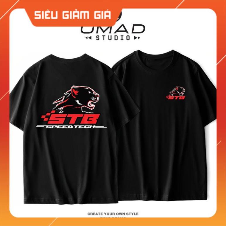 Áo thun UMAD unisex racing biker STB Speed Tech v.2 nam nữ tay ngắn có big size (40kg-110kg)