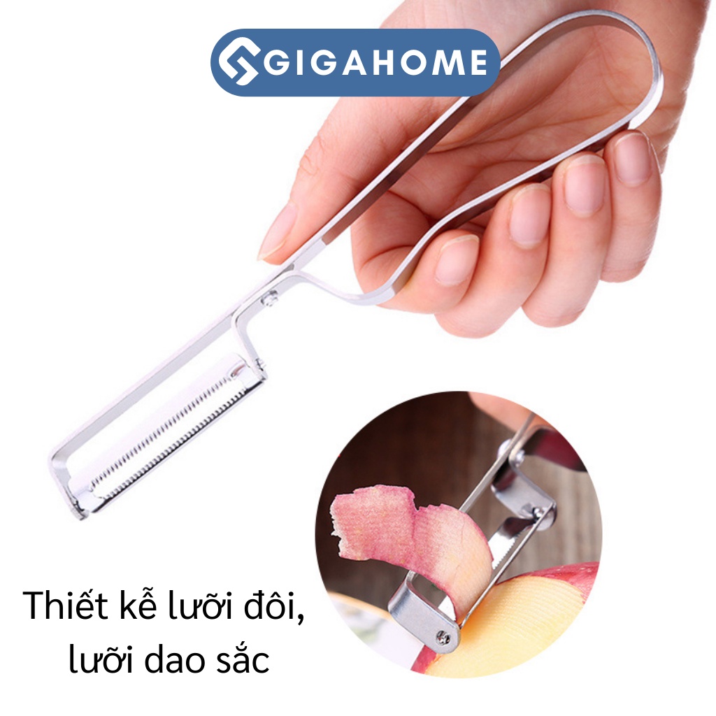 Dao Bào Gọt Vỏ Trái Cây, Củ Quả Hình Chiếc Răng GIGAHOME 9551