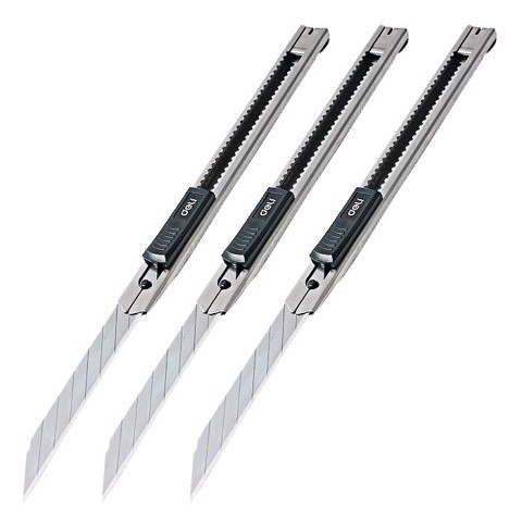COMBO 3 CÂY DAO RỌC GIẤY INOX ( LƯỠI DAO 0.9MM )