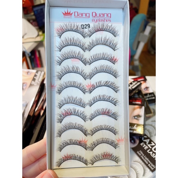 Thanh lý mi giả Đăng Quang tự nhiên mỏng k cần cắt gân