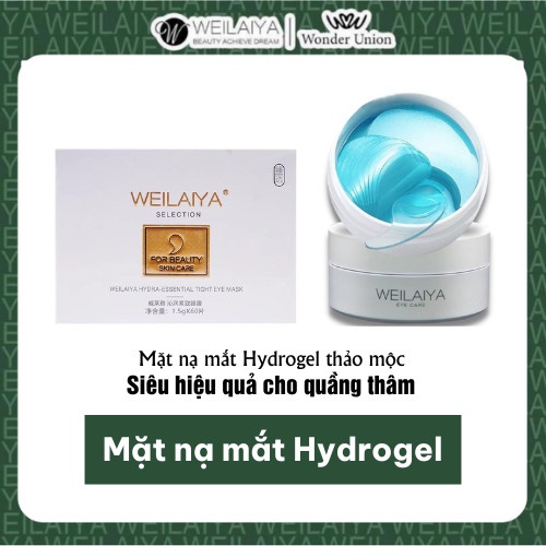 Mặt nạ dành cho mắt Collagen Weilaiya [Hộp 60 cái]