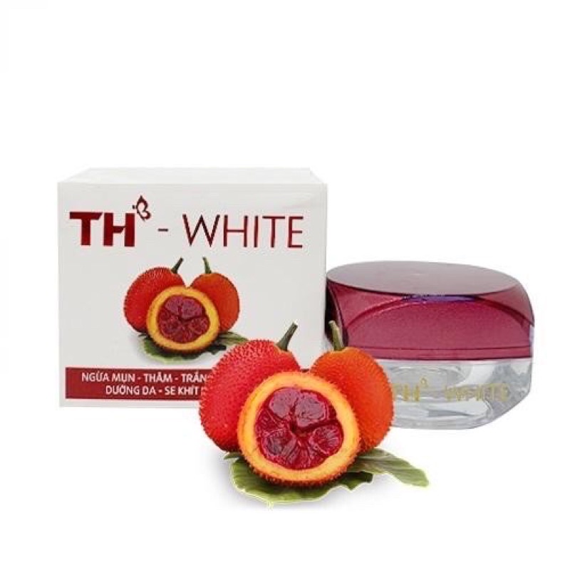 Kem Mụn - Thâm - Trắng Da - Mờ Sẹo TH WHITE 25g