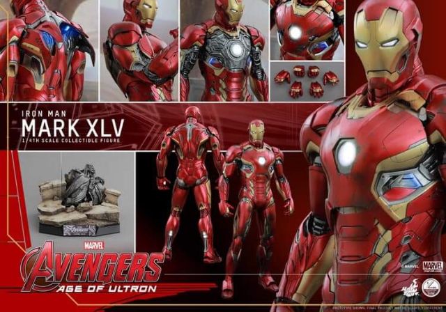 💫💫Hàng Hottoys #Iron #Man mk45 1/4