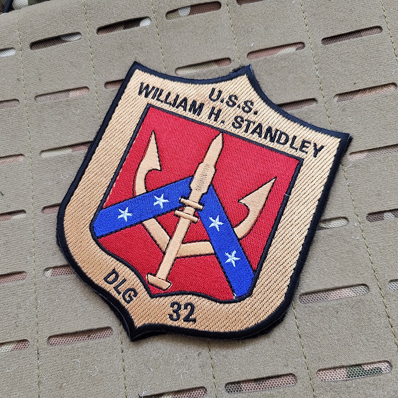 Zhuzhi Lingyun Thêu Khóa Dán U.S. Miếng Dán Trang Trí Quần Áo Hình Phi Công Quân Đội Có Móc Tiện Dụng