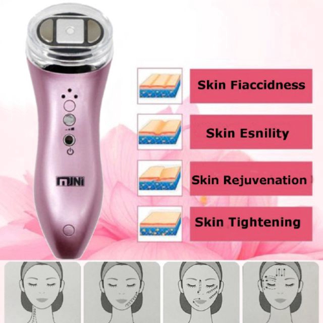 Máy hifu Siêu Âm rf ems Làm Săn Chắc Nâng Cơ Mặt Chống Nếp Nhăn