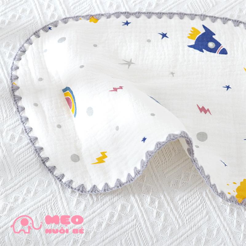 Gối xô nhăn 10 lớp sợi tre cho bé xuất khẩu