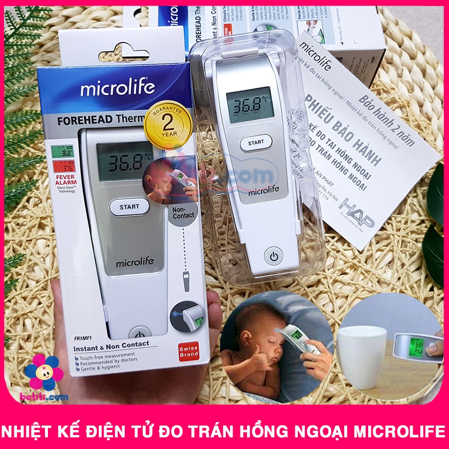 Nhiệt Kế Đo Trán Hồng Ngoại Microlife FR1MF1 - BH 2 Năm - 4719003402419