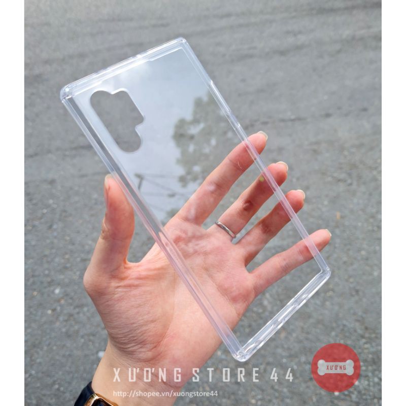 Ốp lưng Samsung Galaxy Note 10/Note 10 Plus/Note 10 Lite hiệu LIKGUS trong suốt chống sốc, chống ố vàng