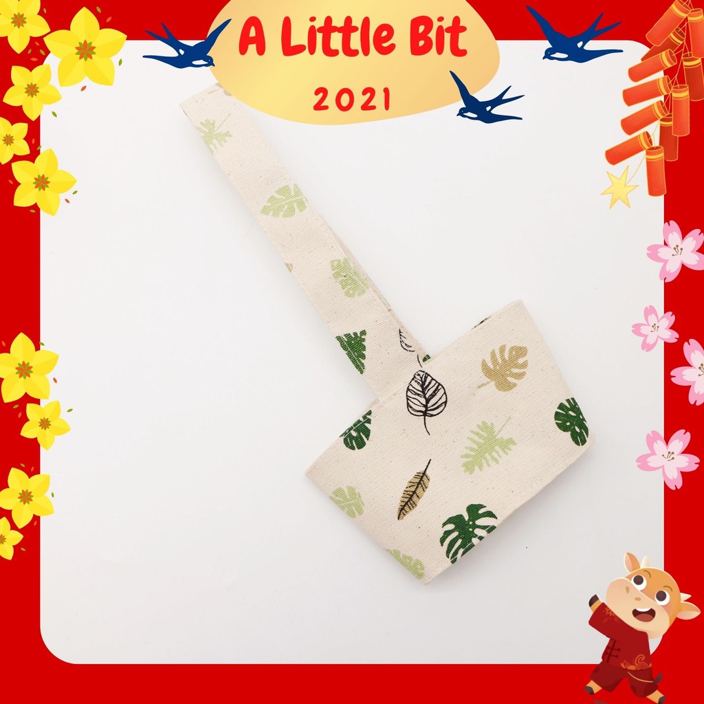 Quai Vải Đựng Ly Giữ Nhiệt họa tiết đa dạng dễ thương - A Little Bit