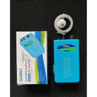 [Tặng kèm 1 Pin Đại] Máy Sủi Oxy Pin SOBO SB980 ( Tặng kèm dây oxi và cục sủi oxi)