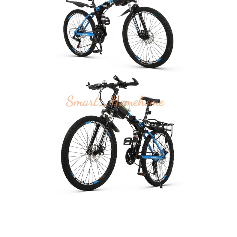 Xe đạp thể thao gấp gọn 26inch ,vành nan- vành đúc  smart_homehome RE0741