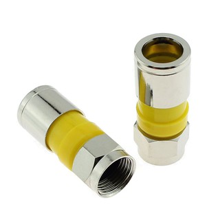 Bộ 10 đầu Jack F5 dạng nén cho cáp đồng trục RG59/RG6