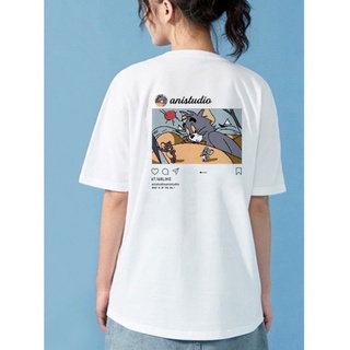 Áo thun 100% cotton mèo - chuột cực chất cực đẹp