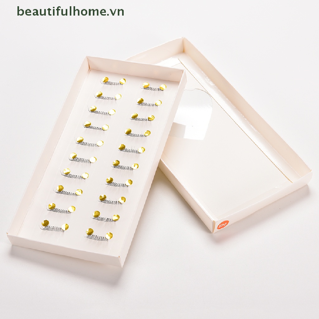 Bộ 10 Cặp Lông Mi Giả Nửa Mặt MINI handmade