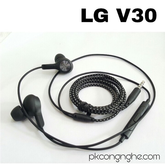 TAI NGHE B&O CHÍNH HÃNG LG V30 FULL HỘP TẶNG NÚM TAI KÈM THEO