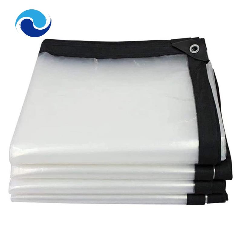 Tấm Bạt Che Mái Hiên Che Mặt Bằng Vải Poly Tarpaulin Dày Dặn Chống Thấm Nước Đa Năng Kèm Vòng Đệm