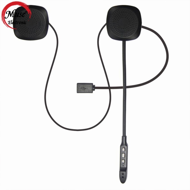 Hàng Có Sẵn Tai Nghe Bluetooth Chống Nước Có Micro Độ Nhạy Cao Cho Mũ Bảo Hiểm Xe Máy