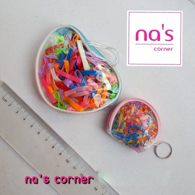 Ví thun cột tóc tiện lợi mini