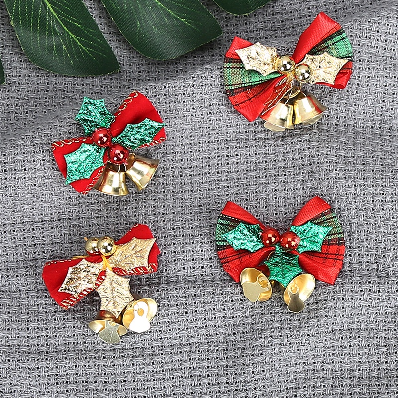 [ Christmas tree bow bell Xmas tree pendant decoration for Home  Wedding Party Xmas New Year scene Accessories ]
