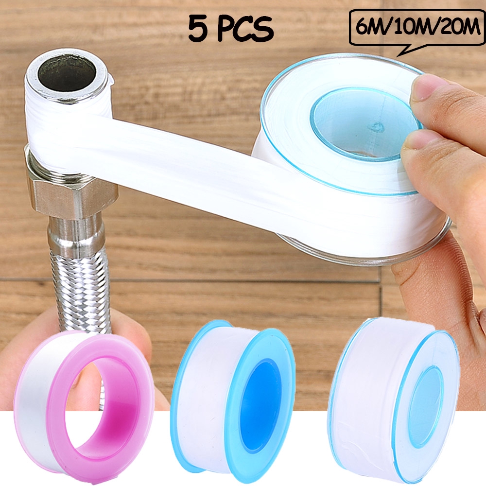 Bộ 5 băng keo quấn nối ống nước không dầu tiện dụng