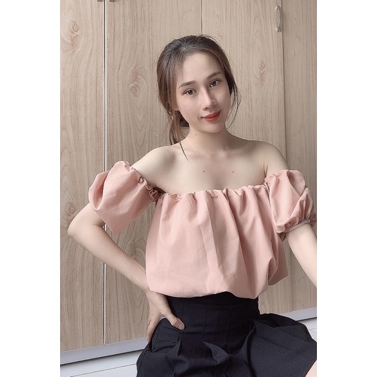 ÁO KIỂU TRỄ VAi BÁNH BÈO HAI LỚP, FREE SIZE, | BigBuy360 - bigbuy360.vn