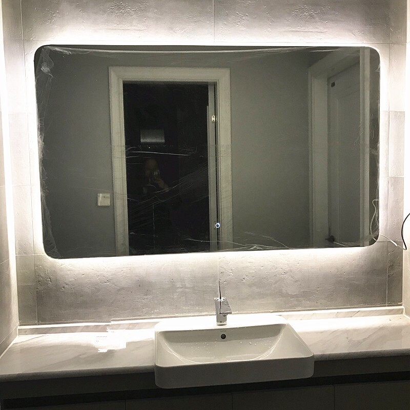 Gương chữ nhật hậu led-hắt led bàn trang điểm lavabo👄SALE OFF👄Gương led treo tường led hắt cho nhà tắm