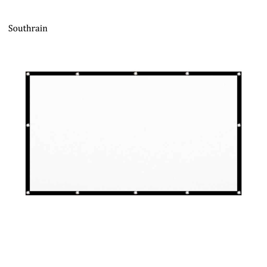 SOUN 16:9 Movie Screen 60 Inch 16:9 Simple Thick Projection Movie Screen Long Service Life for Movie | BigBuy360 - bigbuy360.vn