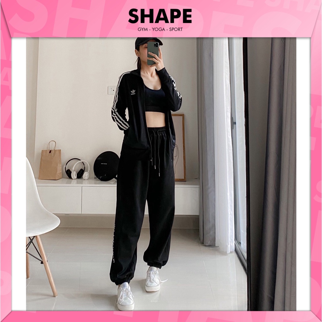 Quần ống rộng jogger Shape chữ MorePay [J097]