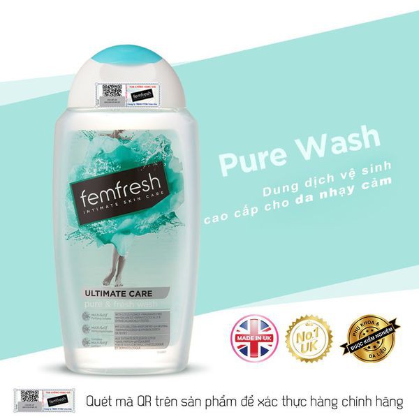 Dung Dịch Vệ Sinh Phụ Nữ Femfresh 250ml