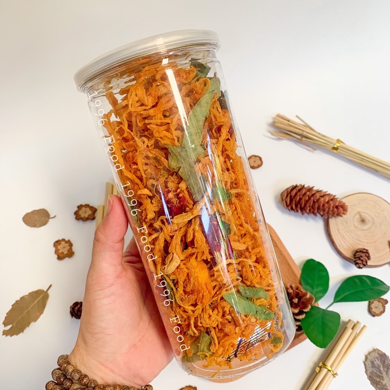 Khô gà lá chanh 300g 1996 Food đồ ăn vặt Hà Nội vừa ngon vừa rẻ