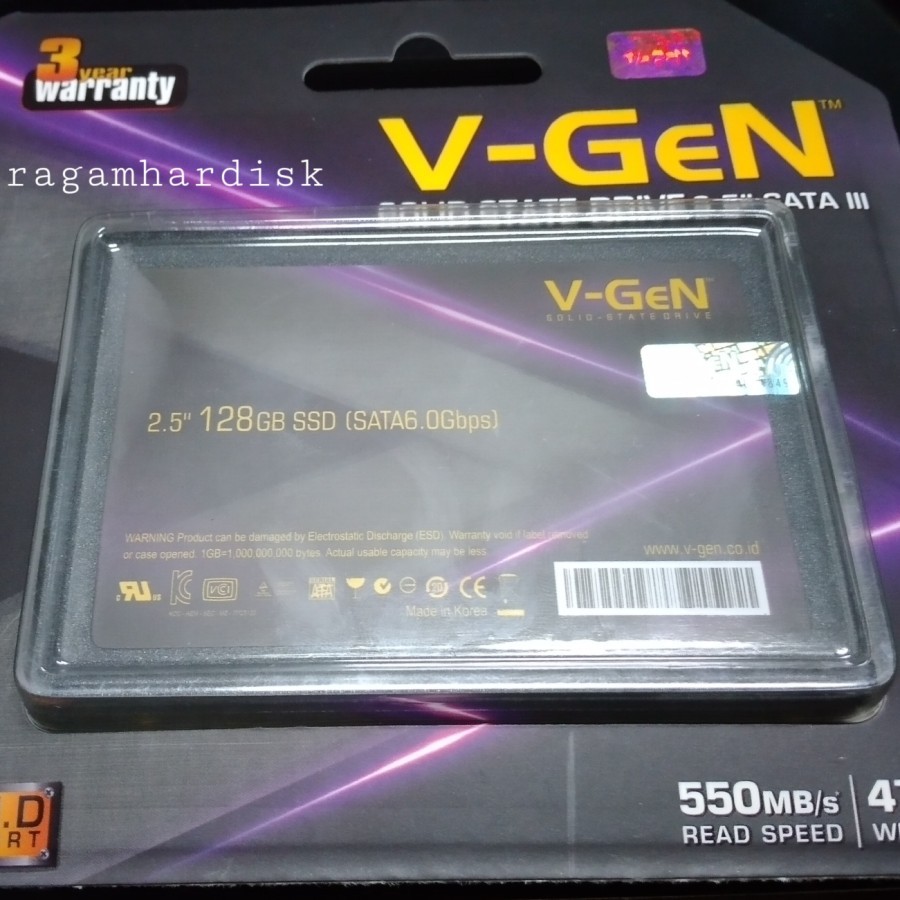Thẻ bài V-Gen 128GB / Sata 3 VGen 128GB | BigBuy360 - bigbuy360.vn