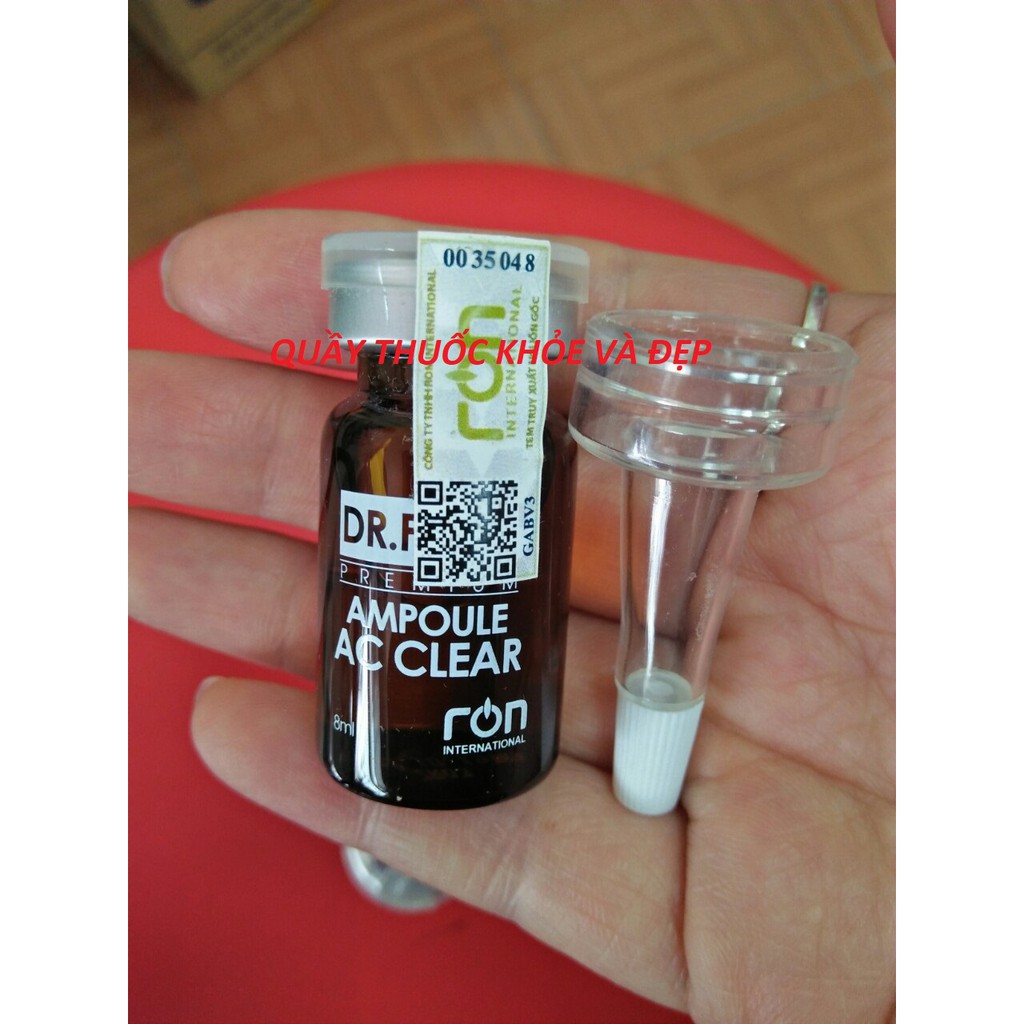 Tế bào gốc mụn AMPOULE AC CLEAR của RON