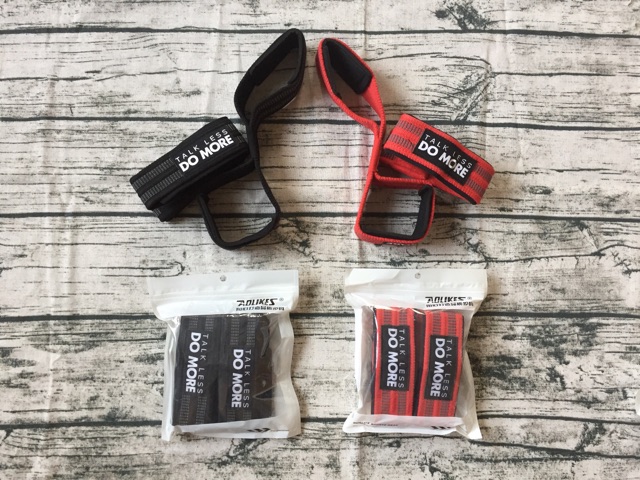 Dây kéo lưng Aolikes - Figure 8 Lifting Straps - Dây kéo lưng số 8