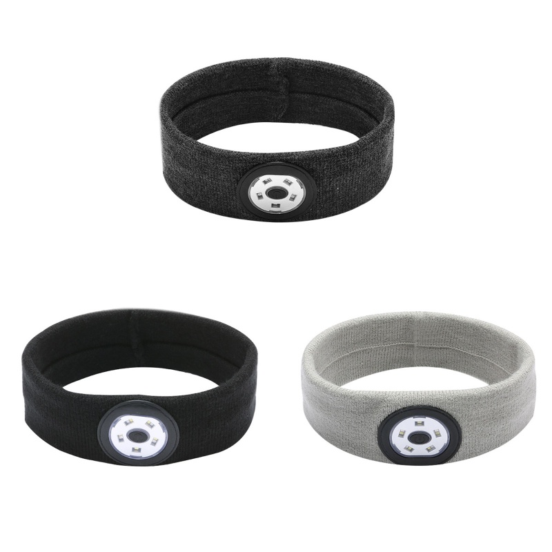 Đèn LED Đội Đầu Độ Sáng Cao Co Giãn Cao Có Thể Sạc Lại Bằng Cổng USB Dành Cho Người Lớn