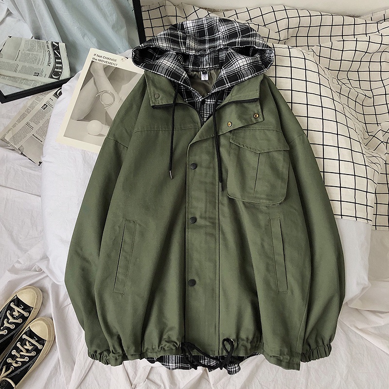 Áo Khoác Thu Đông Thời Trang Hàn Quốc Nam Nữ