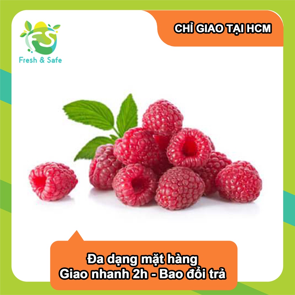 Mâm xôi/ Phúc bồn tử đỏ/ Raspberry - hộp 170gr