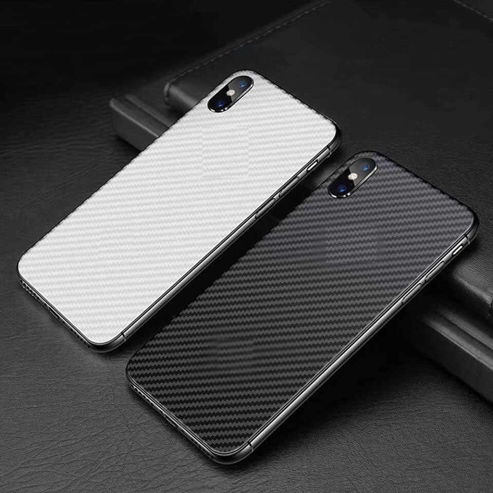 Dán Lưng Điện Thoại Iphone Carbon Chống Vân Tay, PPF mặt sau nhám chống vân, trong suốt