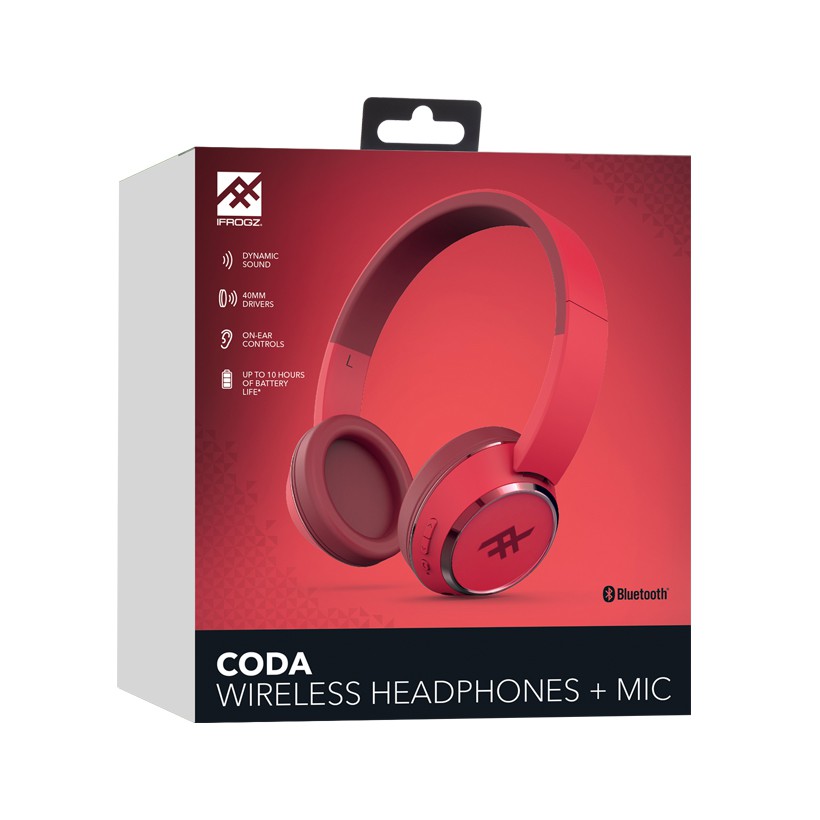 Tai nghe iFrogz không dây Headphone Audio Coda - IFOPOH
