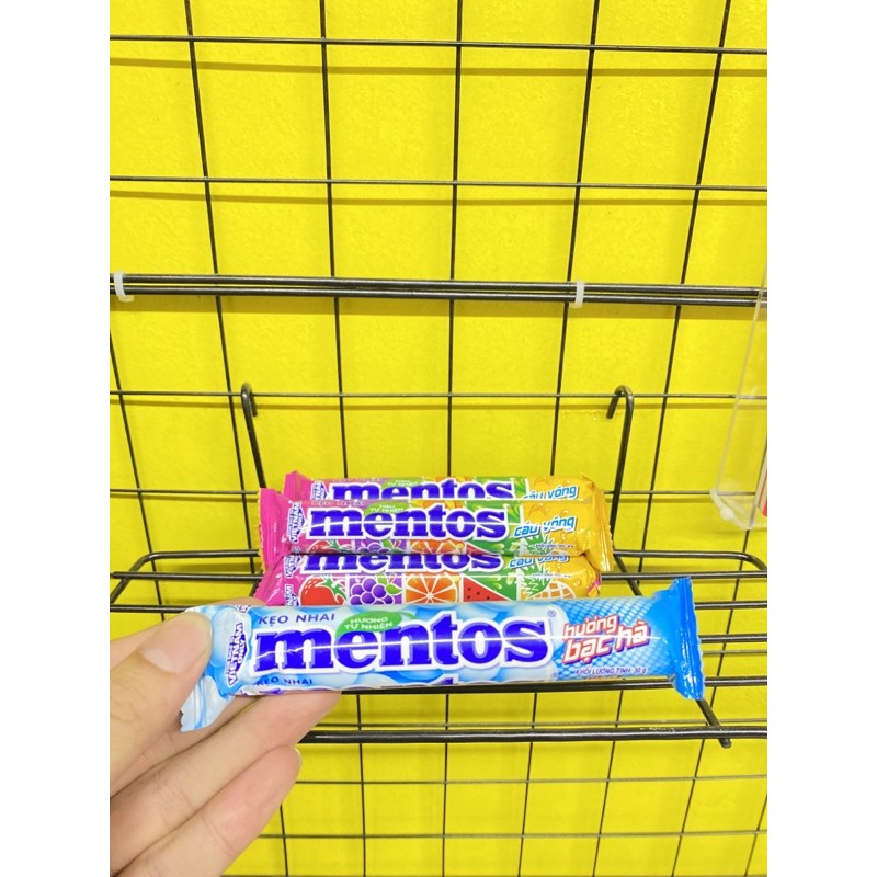 Kẹo nhai hương bạc hà Mentos thỏi 30g